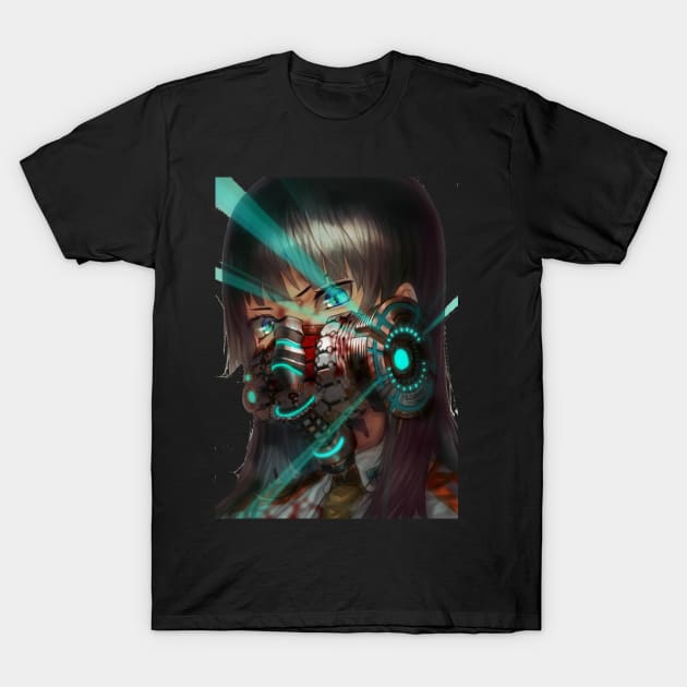 Cyber Girl T-Shirt by Lyssa